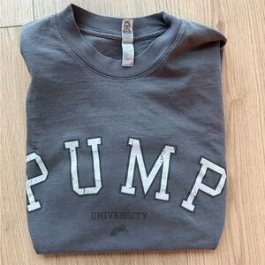 Alphalete Charcoal Short Sleeve Tee S NWOT